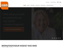 Tablet Screenshot of mkbadviseurs.nl